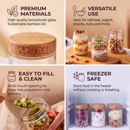 TRACE LOMA - MEAL JARS